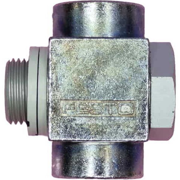 T-fitting, conexão metálica para ar comprimido, conexão resistente para ar comprimido, conexão em alumínio, conector em T, conexão pneumática em T, engate em T