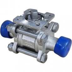* Válvula duas vias com alavanca 1000WOQ CF3M